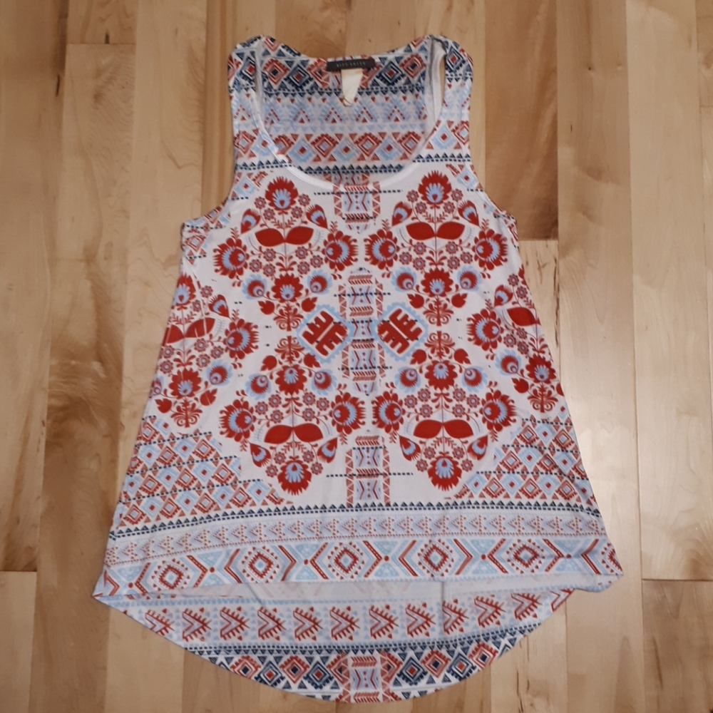 Red white and blue tank top